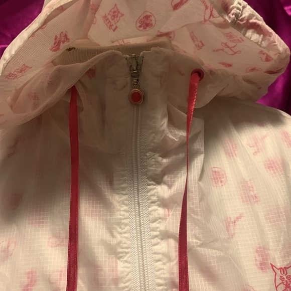 Links, sports, white and pink double layered warm jacket, size extra small - Picture 7 of 8